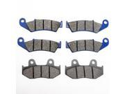 Front Rear Brake Pads For Honda TRX250R Fourtrax 1986 1987 1988 1989