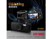 Full HD1080P G1WH LCD Car DVR Recorder G sensor Novatek NT96650