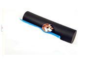 24x6 Smooth High Density BLACK Foam Roller Extra Firm for YOGA PILATES THERAPY