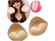 2xLady Pairs Bikini Swimsuit Insert Form Push Up Pushup Removeable Breast Bra Pads
