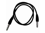 2 pcs 3.5mm Male to Male Jack AUX Audio Extension Cable Cord For iPod iPhone Car 1.5m