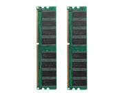 NEW 2GB 2X1GB PC3200 DDR 400 400Mhz 184 pin Non ECC Desktop PC DIMM Memory Ram
