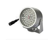 New 48 LED Night Vision Illuminator Light Lamp 48 IR Infrared CCTV Security Camera Light Silver