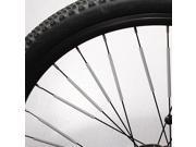 36pcs Bike Cycling Bicycle Wheel Spoke Reflector Bike Rim Warning Light Reflective Strip Mount Clip