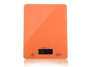 LCD Display 5Kg 1g Touch Digital Kitchen Scale Electronic Scale Food Scale Kitchen Gadget Orange