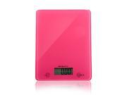 LCD Display 5Kg 1g Touch Digital Kitchen Scale Food Scale Electronic Scale Weight Meassure kitchen Gadget Rose Red
