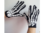 Halloween Horror Skeleton Ghost Cloth Gloves