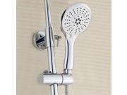 Ultra Thin Pressuriz 5 modes Adjustable Bathroom Hand Shower Head