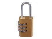 Brass 3 Dial Suitcase Luggage Safe Password Lock