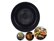 Non stick Roasted Pan Portable Circular Pan Outdoors BBQ Supplies