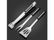 3PCS Stainless Steel BBQ Tools Camping Supplies Outdoor Tools