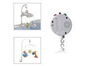 New 12 Melodies Song Baby Infant Mobile Crib Bed Bell Electric Autorotation Music Box Gift
