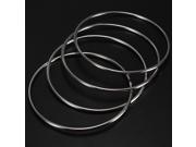 4 Magic Chinese Linking Rings Set Magnetic Lock Kids Party Show Stage Trick