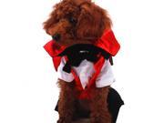 Vampire Cloak Halloween Coplay Costume Pet Dog Clothe Small