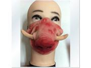 Pig Mask Wild Boar Mask Scary Half Face Masks For Halloween Costumes Party