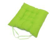 Handmade Square Candy Color Soft Dining Chair Seat Pad Filled Ties Cushion Decor