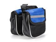 Cycling Frame Pannier Bicycle Bike Front Tube Double Side Bag Pouch Phone Holder