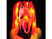Red Luminous Ghost Hair Halloween Prop Costume Ball With LED
