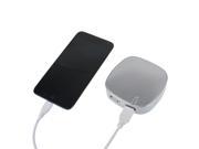 NEW 6000mAh Moonstone Charger External 2 USB Power Bank Portable Battery For iPhone6 Galaxy S4 s5 HTC One X iPod Samsung Galaxy Note Galexy S4