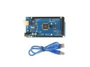 Arduino MEGA2560 R3 Module ATmega2560 16AU Microcontroller Board USB Cable