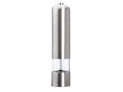 Stainless Steel Electric Sea Salt Pepper Grinder Spice Sauce Mill Grind Tool