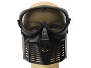 New Hot Tactical Adjustable Airsoft Paintball War Game Full Face Protect Biker Mask Safety Gear Mask