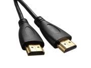 New 1.5FT 0.5M HDMI V1.4 Gold Plated Connector Cable 1080P 3D for HDTV DVD BA