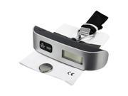 50Kg 10g 110Lb Weight LCD Display Electronic Travel Luggage Hook Portable Scale