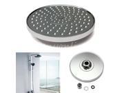 Water Saving 7.8 Chrome ABS Polished Round Bathroom Rain Shower Head