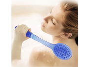15 Soft Handle Shower Bath Back Brush Spa Scrubber Skin Cleaning Body Massager