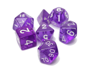 Polyhedral 7 Dice Sided D4 D6 D8 D10 D12 D20 DUNGEONS DRAGONS D D RPG Poly Game Set Christmas New Year Party Dice