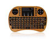 Rii i8 Touchpad Mouse 15 Meters Wireless 2.4G Mini Keyboard for PC Pad Andriod TV Box PS3 HTPC IPTV Notebook Smart TV