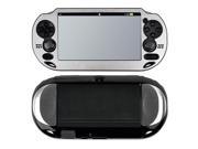 Silver Aluminum Case Full Body Front Back LCD Screen Protector for Sony PS Vita PSV PCH 1000 Series