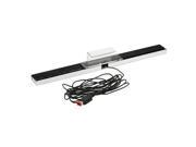 New Wired Infrared Ray IR Signal Sensor Bar Receiver for Nitendo Wii Console Romote White