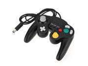 Black Game Wired Shock Vibration Controller Joystick JoyPad for Nintendo Gamecube Wii
