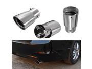 14cm Stainless Steel Drop Down Car Vehicle Exhaust Tail Muffler Tip Pipe Diesel Trim