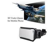 Clear Virtual Reality 3D Video Movie Game Glasses for 3.5~5.6 Phones Google Cardboard