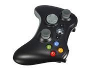 2.4GHz Black Wireless Remote Shock Gamepad Joypad Game Controller for Microsoft Xbox 360