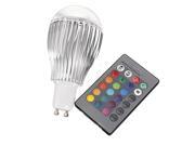 GU10 16 Color Change RGB LED Light Christmas Xmas Bulb Lamp Multi color IR Remote Control 85V 265V
