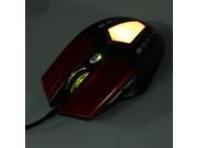 2400 DPI 6D 7 Color LED USB Optical Adjustable Laser Wired Gaming Mouse for Laptap PC