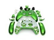 Wireless Controller Full Shell Case Housing Replacement part for Xbox One Chrome Green