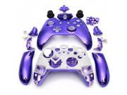Wireless Controller Full Shell Case Housing Replacement part for Xbox One Chrome Purple