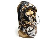 Camouflage Camo Thermal Fleece Balacava Winter Ski Neck Hoods Full Face Mask Cover Hat Cap Warm Helmet