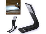 Black Flexible White Ultra Slim LED Clip On Reading Book Light Lamp for EReader Kindle NEW