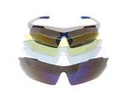 5 Lens Cycling Riding Bike Bicycle Sun Glasses Sports Sunglasses Goggles NEW