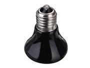 50W Ceramic Emitter Heated Pet Infared Lamp Bulb Reptile Breeding Light Black