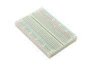Mini Breadboard Contacts Solderless Protoboard 400 Tie Points PCB Test Circuit 8.2cm x 5.5cm x1cm
