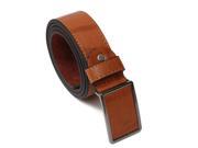 2015 Fashion Men s Genuine Leather Vintage Automatic Buckle WaistBand Strap Belt