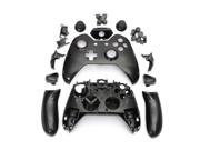 New Wireless Xbox One Controller Full Shell Case Housing With All Buttons white Thumbsticks Black
