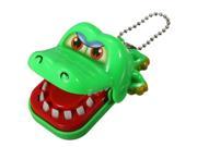 New Funny Crocodile Mouth Dentist Bite Finger Toy Child Adult Favor with Keychain Great Gift